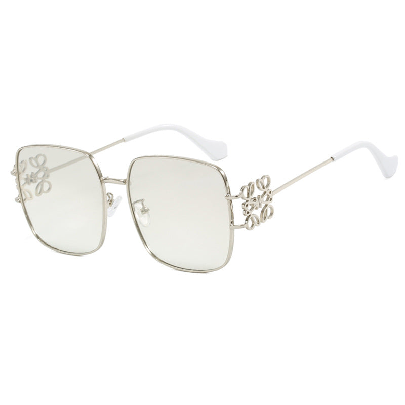 Single beam sunglasses new personalized simple sunglasses versatile fashion sunglasses street photography