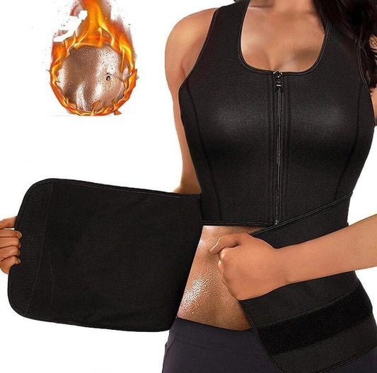 Sexy fitness belly in belt of corsets women's zipper corsets garment